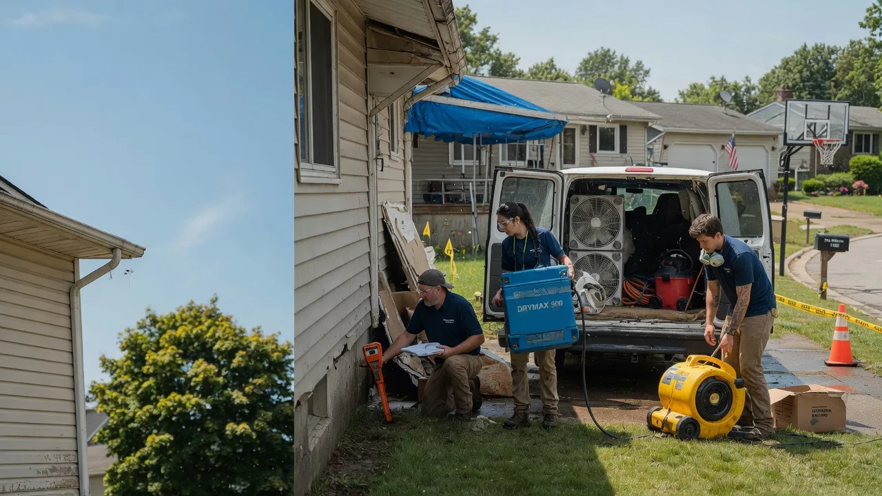 Ceiling Leak Cleanup in Orwigsburg, PA near me